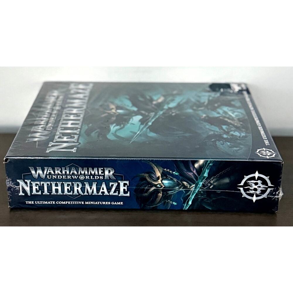 Warhammer Underworlds Nethermaze Sealed Box Set Ultimate Miniatures Game RARE - Picture 6 of 6